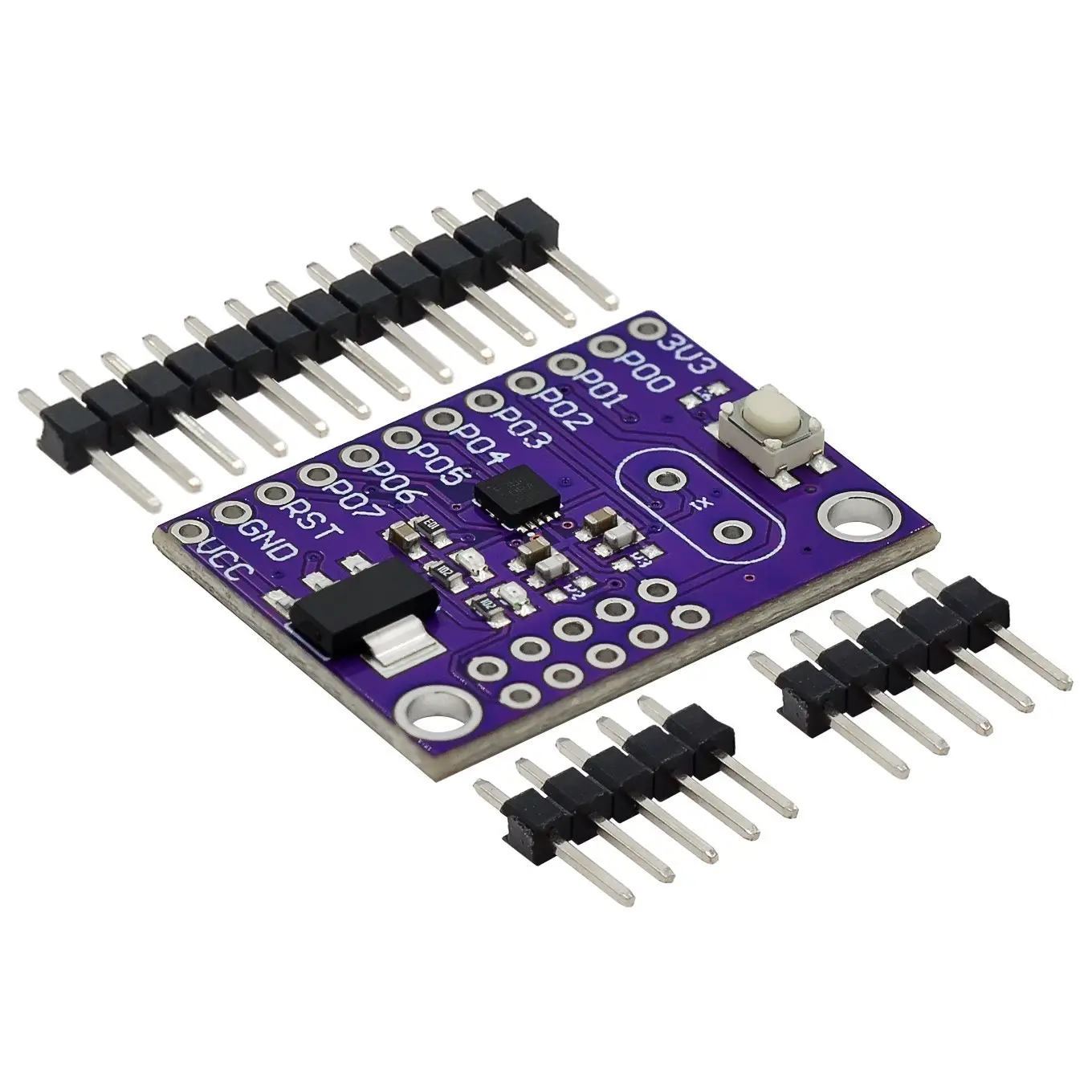 C8051F300 MCU Microcontrolador Core Board Módulo de placa de desarrollo Módulo de control para control industrial