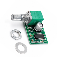 Module d'amplificateur audio numérique portable Jyjd Mini 3W+3W DC 5V, carte amplificateur de puissance numérique à double canal PAM8403, amplificateurs stéréo, potentiomètre