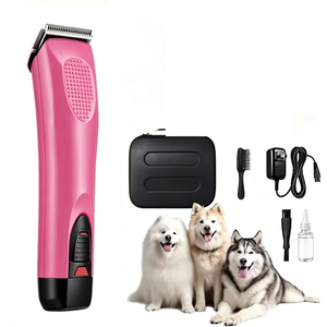 Tondeuse Électrique Professionnelle Sans Fil pour Animaux, Silencieuse, avec Kit de Peignes Limités pour la Beauté et le Nettoyage des Chiens et des Chats - Product Image 1