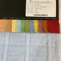 Popular cor e design dupla gaze 100% algodão tecido para roupas de bebê/sleepwear/camisas/saias