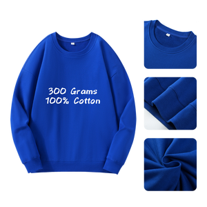 Felpa Girocollo Oversize in Cotone 100% Spesso Senza Cordoncini, Premium, Pesante, con Logo, da <span class=keywords><strong>Uomo</strong></span> - Product Image 3