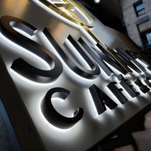 Insegna Luminosa LED Personalizzata per Pubblicità, Ristoranti, <span class=keywords><strong>Internet</strong></span> Café, Logo Negozio, Insegna 3D con Illuminazione - Product Image 2