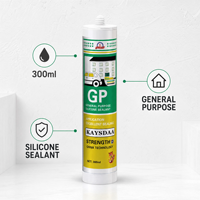 Scellant silicone acide à séchage rapide, adhésif imperméable pour verre, pour fenêtres, portes, sanitaires, cuisine, salle de bain, étanchéité OEM