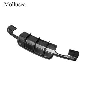 Pour Série 3 F30 MT Style PH Diffuseur arrière en fibre de carbone Lèvre de pare-chocs arrière 2013-2019 - Product Image 3