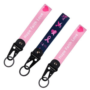 Wholesale Custom Sublimation Printing Cute Cartoon Wrist <strong>Wristlet</strong> Anime Short Lanyard <strong>Keychain</strong> - Product Image 3