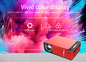 Hot Sale <span class=keywords><strong>T6</strong></span> Projecteur 4K Mini <span class=keywords><strong>Projector</strong></span> 1024*600 Led <span class=keywords><strong>Lcd</strong></span> Voor Outdoor Home Film <span class=keywords><strong>Projector</strong></span> Ondersteuning Wifi Normale Versie - Product Image 2