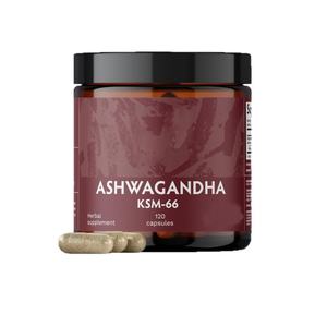 Capsules d'Ashwagandha KSM-66 d'OEM/ODM-extrait organique de poudre de racine, supplément ayurvédique - Product Image 1