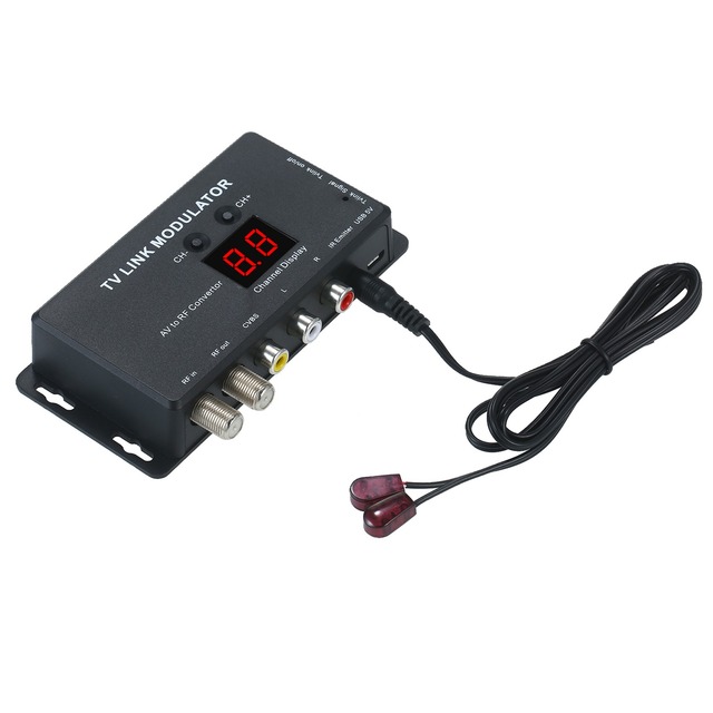 TM70RV TVLINK Modulator AV to RF Convertor & IR Extender RF Modulator Brand-new