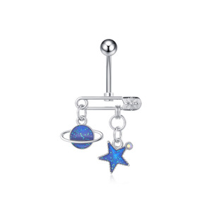 Gaby nuovo design in acciaio inossidabile 316L gioielli per la pancia senza allergia anello per <span class=keywords><strong>ombelico</strong></span> galleggiante stella croce <span class=keywords><strong>piercing</strong></span> all'<span class=keywords><strong>ombelico</strong></span> - Product Image 5
