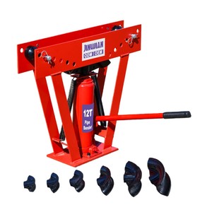 12 Ton Çelik Boru Bükme Makinesi Hidrolik Boru Bükme Egzoz Borusu 6 Kalıp ile Hidrolik Kriko Araç Krikosu 12 inç Minimum Yükseklik Kullanım Alanı - Product Image 1