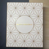 Emballage cadeau avec logo personnalisé calendrier de maquillage en chocolat 12 jours boîtes d'emballage vides en carton/papier pour bricolage bijoux montres de noël