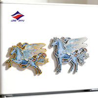 Aimant de réfrigérateur personnalisé avec photo souvenir de pays ou de ville, impression UV personnalisée sur mesure, cadeau promotionnel Longzhiyu, 20 ans d'expérience