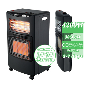 <span class=keywords><strong>Mobile</strong></span> 4200W Iron Coat Estufa a Calentador pour économiser de l'énergie <span class=keywords><strong>chauffage</strong></span> rapide 2 In1 <span class=keywords><strong>gaz</strong></span> et allumage piézoélectrique électrique Portable - Product Image 2