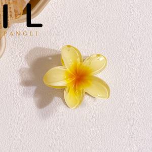 <span class=keywords><strong>PL</strong></span> คลิปหนีบผมรูปดอกไม้โครรมา8ซม. สำหรับผู้หญิงอุปกรณ์เสริมผมหินอ่อน - Product Image 5