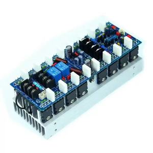 Amplificador de Potencia Profesional de Alta Potencia <span class=keywords><strong>P</strong></span>-AB600W 16 Transistores 5200 <span class=keywords><strong>Y</strong></span> 1943 AB400 (600W+600W) 1200W para DJ - Product Image 2