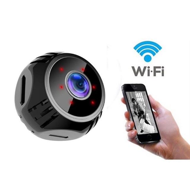 Quality HD 1080P Mini 360 Remote Surveillance Camera 150 Angle W8 Wireless Mobile Phone APP Remote Monitoring Real-time Viewing