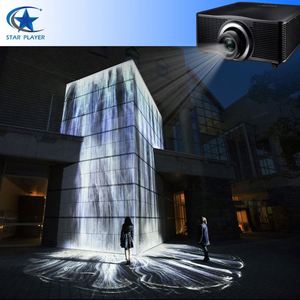 Voile holographique transparente, écran en maille holographique 3D, projection d'art numérique immersive, luminosité de 5000 à 10000 lumens, IP54 - Product Image 3