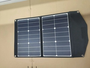 Panneaux solaires pliables SunPower <span class=keywords><strong>Maxeon</strong></span> 40W 19.8V sur mesure avec ports USB Type-C multiples pour camping et petites batteries externes - Product Image 4