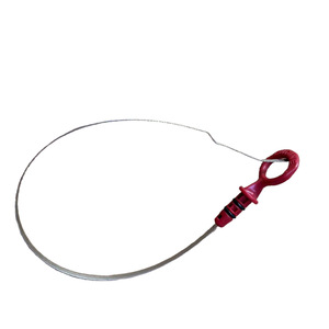 Jauge de niveau d'huile moteur de voiture 9497557, outil d'inspection automobile universel en plastique et caoutchouc rouge brique - Product Image 3