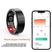 Bague Intelligente Personnalisable Étanche Suivi de la Forme Physique et du Sommeil OEM Disponible Bague Connectée pour le Marketing de Gros Mondial
