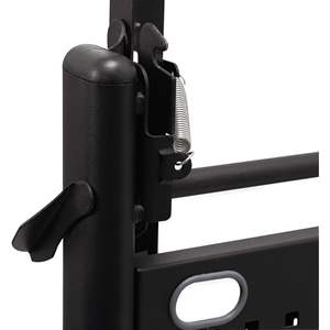 Alera ALEVA737260BK โต๊ะฝึกอบรมแบบพับได้ Valencia พร้อมแผงปิดบัง 57.88 กว้าง x 19.75 ลึก x 28.5 สูง สีดำ-โต๊ะประชุม - Product Image 2