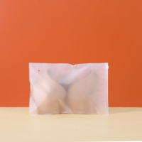 Sacs en polyéthylène refermables avec logo imprimé pour vêtements, t-shirts, emballage en plastique givré personnalisé avec fermeture éclair, sacs à fermeture éclair pour vêtements