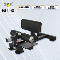 Appareil de Squat en Acier Multifonctionnel pour l'Entraînement des Fessiers et le Renforcement Musculaire, avec Fonction Abdominaux et Roll Leg