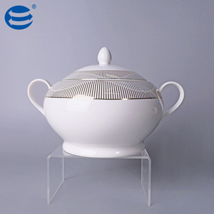 Tuyệt Vời 61Pcs Bộ Đồ Ăn Bằng Sứ Tinh Tế Hoàng Gia Sang Trọng Với Hộp Màu Đóng Gói - Product Image 4