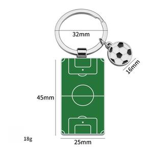 Tùy Chỉnh Năm Giải Đấu Lớn Bóng Đá <span class=keywords><strong>Keychain</strong></span> 2024 Châu Âu Cup <span class=keywords><strong>Keychain</strong></span> Mặt Dây Chuyền Fan Lưu Niệm Quà Tặng - Product Image 5