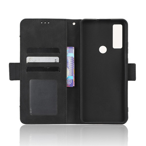 Étui portefeuille à rabat à rayures en cuir pour AT&T motivation Max U668AA/grillon <span class=keywords><strong>Ovation</strong></span> 3 - Product Image 5
