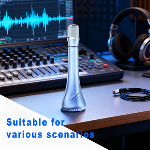 New Portable Rotatable <b>Wireless</b> <b>Microphone</b> Singing Amplifier Speaker - Product Image 3