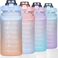 Shopify Winning Products 2024 Bouteille d'eau portable étanche de grande capacité sans BPA avec paille pour les sports d'extérieur