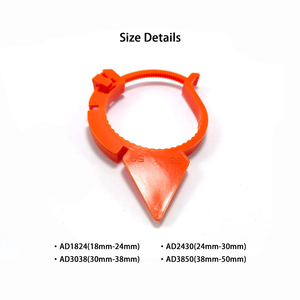 Indicador de tuerca hexagonal de rueda ajustable de 38mm-50mm Indicador de tuerca de rueda indicador suelto amarillo verde naranja Compatible con camión remolque autobús - Product Image 2