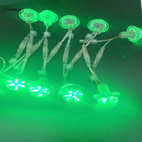 ISTAR Roue à lanternes LED RGB 24V Extérieur Étanche Amusement 35mm 9pcs SMD Pixel UCS2903 Bulbble Diamond-shell LED Light