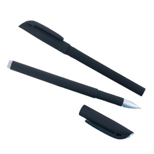 Custom Logo Gel Pens Black <b>Rod</b> Colorful Tail <b>Plastic</b> Body Silk Screen Printing Business Promotional Pen - Product Image 4