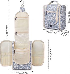 Neceser de Viaje Colgante, Organizador de Cosméticos y Maquillaje para Mujeres y Hombres - Product Image 1