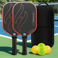 Raquette de pickleball 16 mm à corps large, noyau en PP alvéolé, bord en TPU pressé à froid, personnalisable OEM