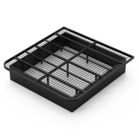 Lit de jour en fer indien à tiroir coulissant, nouveau design 2023, vente chaude, lit simple en métal avec lit escamotable, prêt à être expédié
