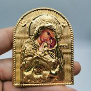 Decoración de metal con íconos religiosos, decoración de Iglesia, bautismo, Virgen María, icono religioso, para regalos - Product Image 2