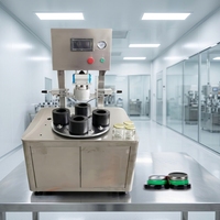 Machine de capsulage semi-automatique pneumatique sous vide pour bocaux en verre avec bouchons twist-off – Équipement de scellage sous vide