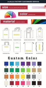 ถุงช้อปปิ้งผ้าไม่ทอเคลือบ PP รีไซเคิล ใช้ซ้ำได้ พิมพ์ลายตามสั่ง MOQ ต่ำ - Product Image 5