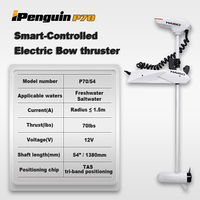 Motor Eléctrico Inteligente para Pesca de Arrastre HAIBO Serie P, Modelos P70, P90, P125, Motor Fuera de Borda con Control Remoto y GPS, 12V, 24V, 36V