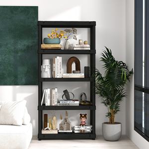 Verstelbaar zwaarlast opbergrek, plastic schappenrek, plastic opbergplanken, schappenunit, verstelbaar multifunctioneel rek voor de garage - Product Image 5