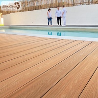 Pont en bois composite pour enfants, tout nouveau, moderne et facile à nettoyer, solide, pour des escaliers d'extérieur, terrasse, piscine, matière solide