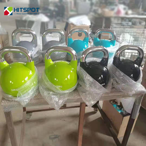 Ensemble de kettlebells en acier, poids libres 20 <span class=keywords><strong>kg</strong></span> <span class=keywords><strong>32</strong></span> <span class=keywords><strong>kg</strong></span>, poids de gym, entraînement de force, <span class=keywords><strong>kettlebell</strong></span> en fonte - Product Image 5