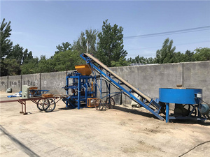 Kaidong QT4-24 bán tự động làm gạch máy móc lồng vào nhau rắn và màu sắc lát nền rỗng xi măng khối bê tông máy - Product Image 6