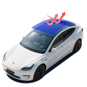 Protezione Solare per Tetto Auto Idrofobica Autorigenerante Antiesplosione ad Alto Rendimento Termico Grigia Direttamente dalla Fabbrica - Product Image 1