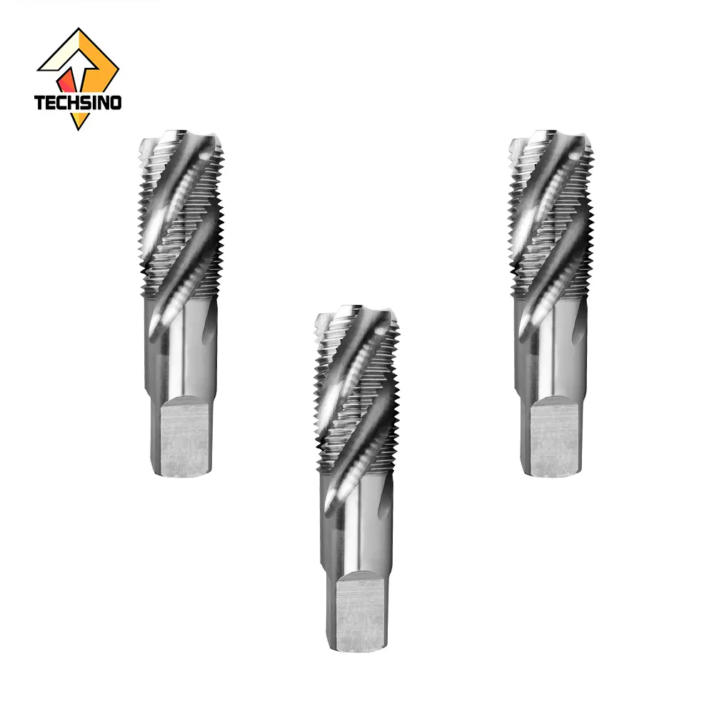 high-speed steel Tap T802 JIS Pipe Thread Spiral Tap & Die for Ultra-Tight Bonding Purpose Internal Thread Processing