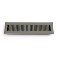 Grille de ventilation linéaire réglable en fer de haute qualité 2*12 0.404KG pour la ventilation résidentielle et commerciale