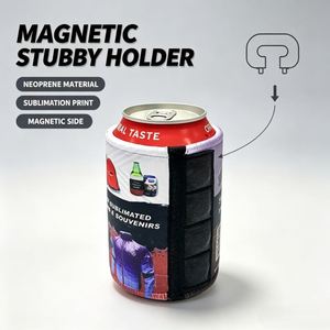 Divertido Enfriador de Latas de Cerveza con Base Magnética de Neopreno, Porta Latas de 12oz/330ml, Impermeable y Portátil - Product Image 3